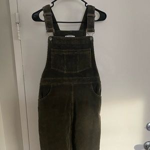 Vintage Corduroy Overall Style Dress